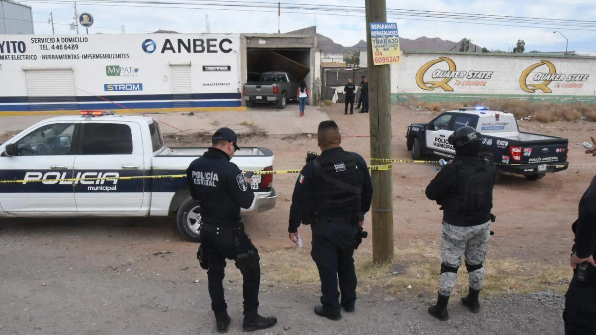 asesinato en Los Naranjos